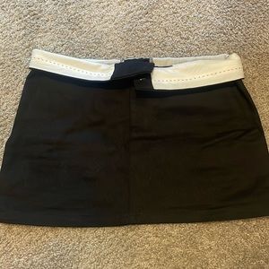 Black Edikted Mini Skirt